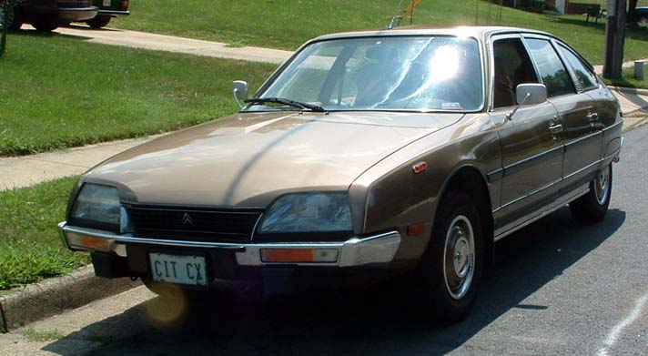 Photo of a 1977 Citroen CX Diesel, side view